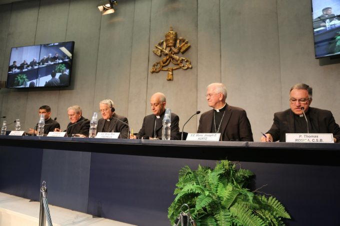 Presentación del Mes Misioneros Extraordinario 2019 a los Medios de Comunicación en el Vaticano.
