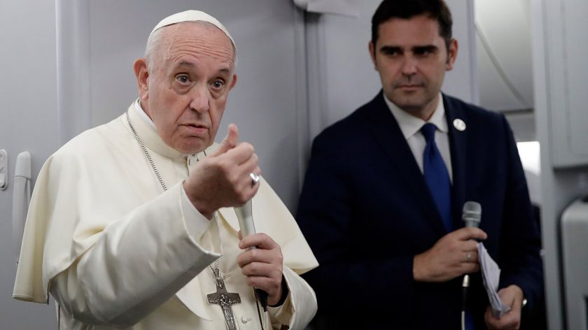 Papa Francisco “Yo sufro por lo que está pasando en Venezuela”